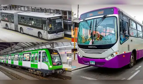 Así funcionará el Metropolitano, la Línea 1 y los Corredores durante el feriado largo. elpopular.pe
