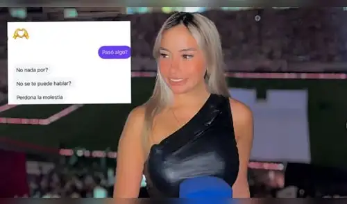 Nair Aliaga se defendió de rumores que la vinculan con futbolista elpopular.pe