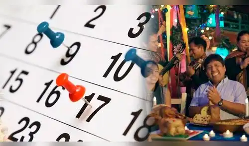 Conoce si hay feriado largo desde el lunes 22 de diciembre. elpopular.pe