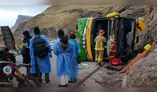Tragedia en Cusco: 7 fallecidos y más de 30 heridos tras volcadura de bus interprovincial. elpopular.pe