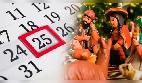 Conoce si este 24 de diciembre es feriado o día no laborable. elpopular.pe