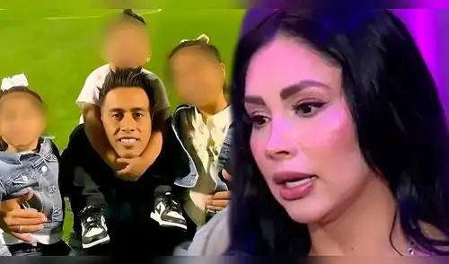 Christian Cueva fue cuestionado si pasará Navidad con sus hijos y su actual pareja. elpopular.pe