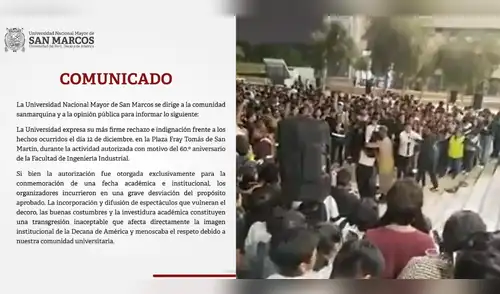 Evento pólemico lleva a universidad a tomar drástica decisión contra estudiantes. elpopular.pe