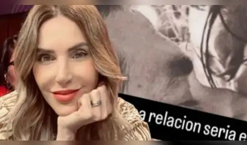 Juliana Oxenford se ampaya besando a misterioso galán y sorprende con mensaje. elpopular.pe