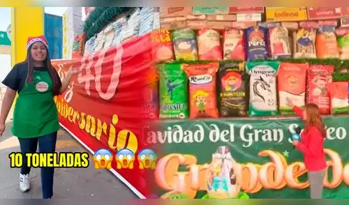 El mercado de productores de Santa Anita sortea la canasta más grande del mundo elpopular.pe