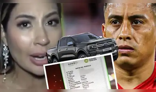 Pamela López DENUNCIA que Christian Cueva SE LLEVÓ su camioneta y PRUEBAS confirman que es la PROPIETARIA. elpopular.pe