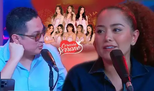 Ana Lucía Urbina sorprendió al revelar si tiene amistad con las chicas de Corazón Serrano. elpopular.pe