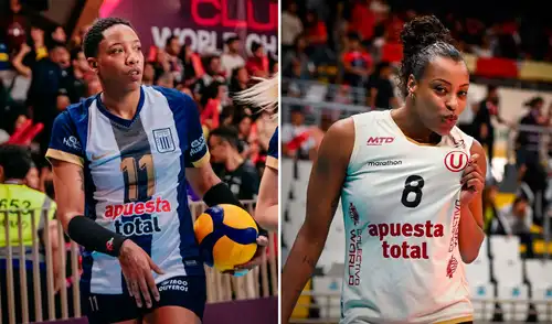 Alianza Lima y Universitario se enfrentarán por la novena fecha de la Liga Peruana de Vóley. Foto: composición EP elpopular.pe