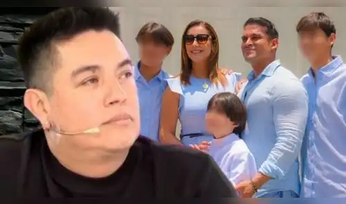 Leonard León se pronuncia sobre la paternidad que Christian Domínguez asumió para sus hijos. elpopular.pe