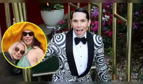 Chileno Di Mondo estuvo junto a Laura Bozzo en reality El Internado, que se graba en Lima. elpopular.pe