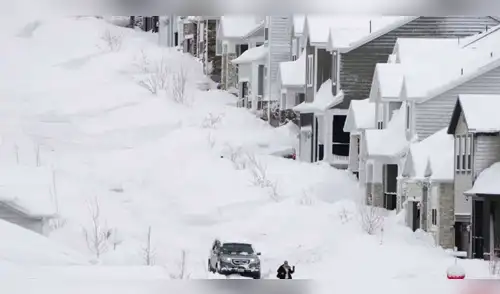 Estados en riesgo tormenta invernal podría cubrir ciudades con hasta 23 pulgadas de nieve. elpopular.pe