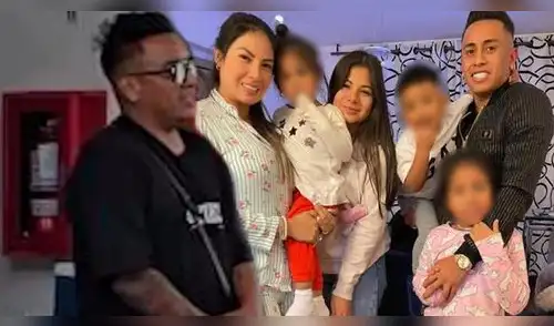 Christian Cueva fue captado en el colegio de sus hijos con Pamela López. elpopular.pe