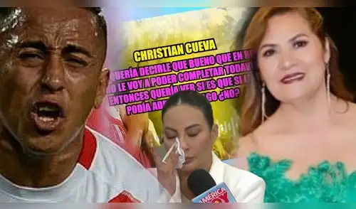 Christian Cueva RECONOCE fuerte DEUDA con la madre de Pamela López en revelador AUDIO: "No le podré completar todo..." elpopular.pe