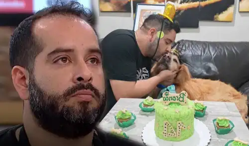 Junior Silva celebra 14 años de su perrito, pero CONMUEVE al compartir EMOTIVA reflexión. elpopular.pe