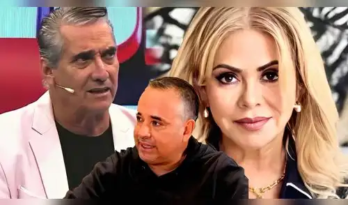 Guillermo Dávila intentó besar a Gisela Valcárcel a la FUERZA y le lanza FUERTE calificativo: "Ella tenía a su novio" elpopular.pe