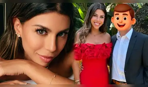 Alondra García Miró se emociona al asistir a boda. elpopular.pe