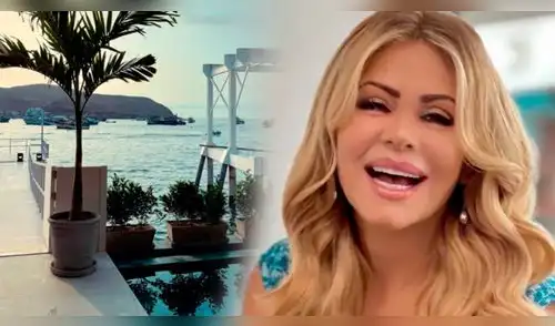 Exponen el antes y después de casa de Gisela Valcárcel. elpopular.pe