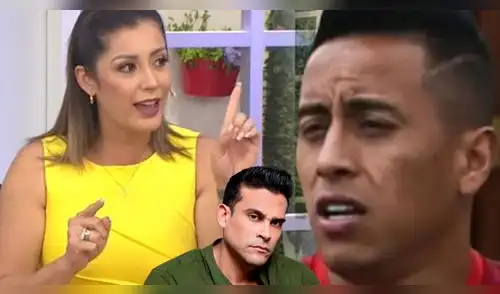 Karla Tarazona hunde a Christian Cueva por parchar a Christian Domínguez. elpopular.pe