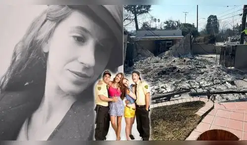 Camila Zavala, quien partició en 'Mi amor, el wachimán' confesó que perdió su casa tras incendios forestales en California. elpopular.pe