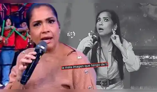 Katia Palma recibe fuerte crítica de usuaria que revela que ignoró a su hijo enfermo. elpopular.pe