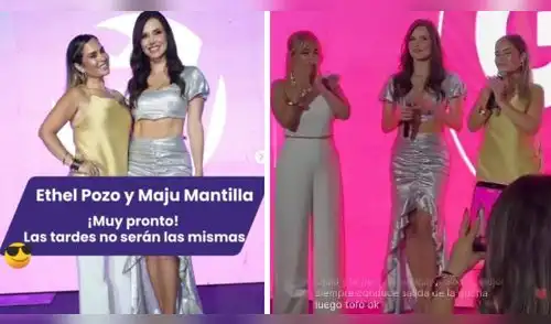 Gisela presentó a Maju Mantilla como nuevo 'jale' en Panamericana. elpopular.pe