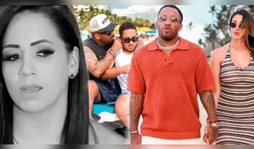 Jefferson Farfán abandonó el país con su novia y su hijo. elpopular.pe