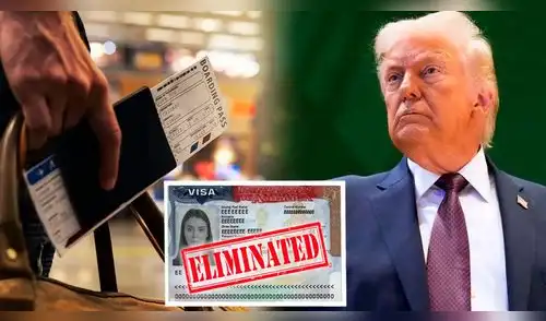 Donald Trump ELIMINARÁ visas americana y prohibirá la entrada a extranjeros. elpopular.pe