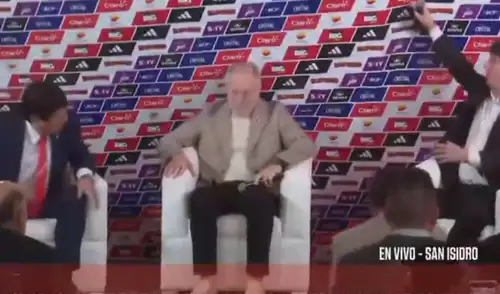 Mano Menezes fue presentado como nuevo entrenador de la selección peruana. Foto: captura/YouTube FPF elpopular.pe