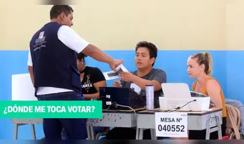 ONPE habilitará un LINK para saber mesa y grupo de votación elpopular.pe