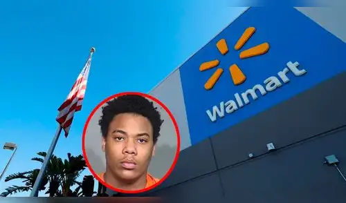 Adolescente amenaza a padre de familia en Walmart. elpopular.pe