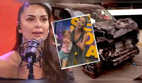 Laura Spoya revela la reacción de su hija mayor tras escuchar sobre su accidente. elpopular.pe