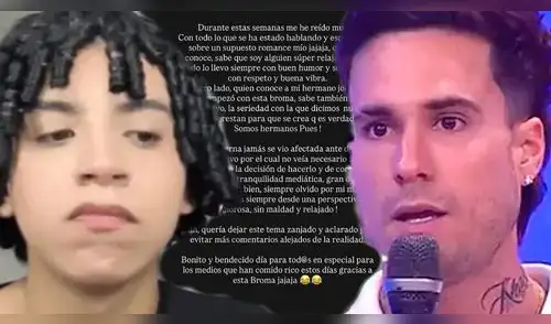Valentino reapareció en sus redes sociales tras comunicado de Gino Assereto. elpopular.pe