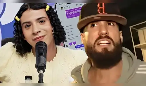 Valentino expone chats donde Gino Asseret le escribe cariñosamente. elpopular.pe