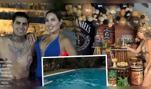 Pamela López ROMPE EL CHANCHITO y sorprende a Paul Michael con LUJOSA FIESTA por su cumpleaños en club privado elpopular.pe