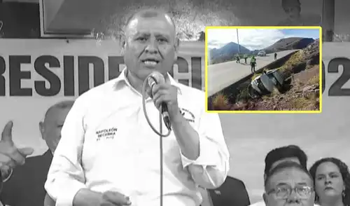 Napoleón Becerra falleció mientras se dirigía hacia Ayacucho. Foto: composición EP-Canal N elpopular.pe
