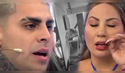 Pamela López aparece en hotel con hombre que NO ES Paul Michael y él 'EXPLOTA' en pleno EN VIVO al verlo elpopular.pe