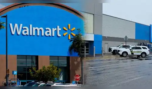 Tres hombres protagonizaron una tensa pelea dentro de un Walmart. elpopular.pe