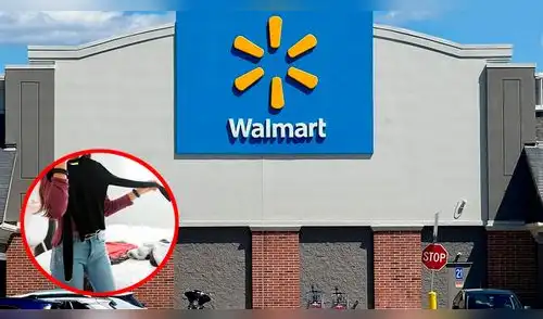 Dos adolescentes fueron grabadas en un probador de un Walmart. elpopular.pe