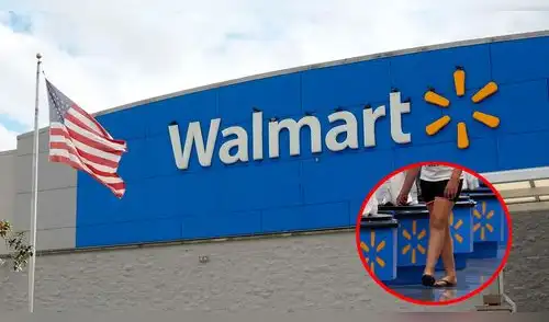 Menores protagonizaron una terrible pelea frente al supermercado Walmart. elpopular.pe