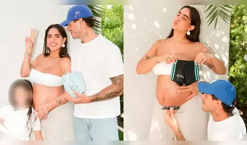 Hugo García reaparece en sus redes sociales para revelar el sexo de su bebé. elpopular.pe