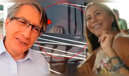 Mujer captada con Federico Salazar se pronuncia. elpopular.pe