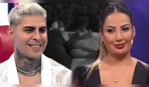 Pamela López y Paul Michael fueron acusados de haber tenido intimidad en 'La Granja VIP'. elpopular.pe