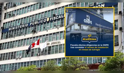 Fiscalía de la Nación inicia investigación en la ONPE tras retraso en la instalación de mesas de sufragio. elpopular.pe