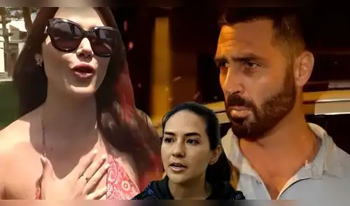 Maju Mantilla se quiebra al escuchar sobre oficialización de Gustavo Salcedo y María Pía. elpopular.pe