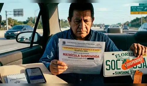 Florida suspenderá licencia de personas que no renueven este certificado. elpopular.pe