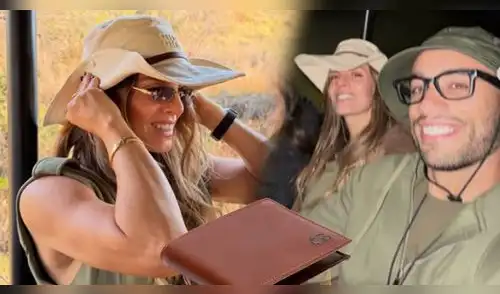 ¡IMPENSADO! Revelan identidad de persona que pagó todo el LUJOSO VIAJE de Alejandra Baigorria, Said Palao y su hija a África elpopular.pe