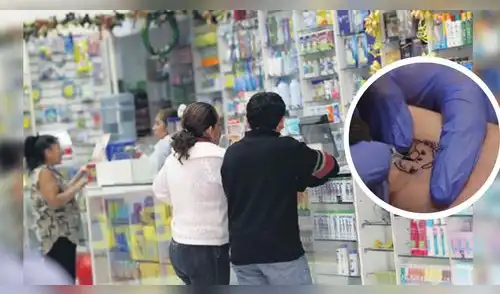 ¡Se vuelven locos! Farmacia afirma que TODOS los que se TATÚEN su logo tendrán un cuantioso premio en efectivo elpopular.pe