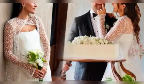 Popular influencer se mostró emotiva al compartir detalles de su boda. elpopular.pe