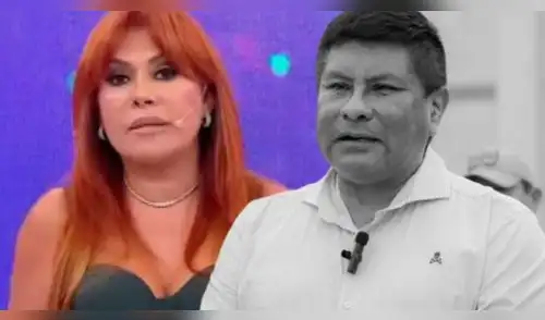 Magaly Medina ignora el fallecimiento de su exabogado. elpopular.pe