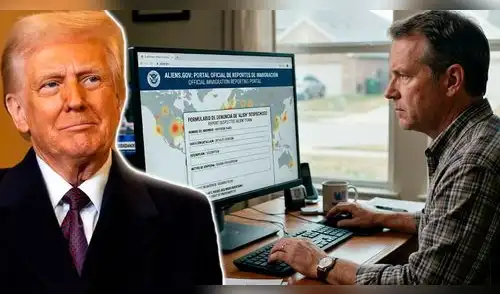 Donald Trump AUTORIZA que se habilite la página web para denunciar a inmigrantes. elpopular.pe